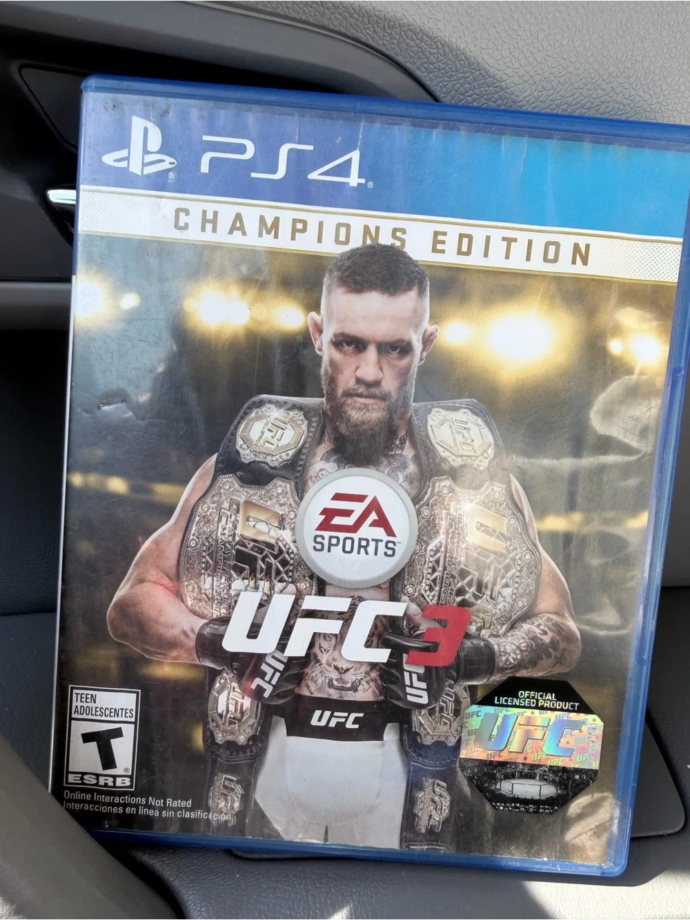 Sony PS4 UFC 3 Champions Edition - Blue